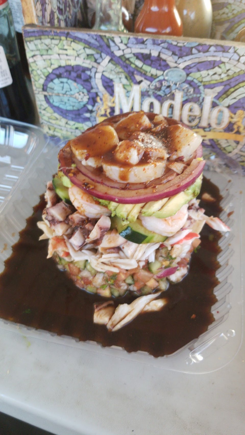 Seafood-focused menu with plates and small bites.