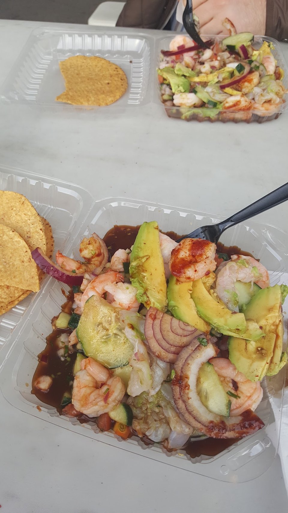Seafood-focused menu with plates and small bites.